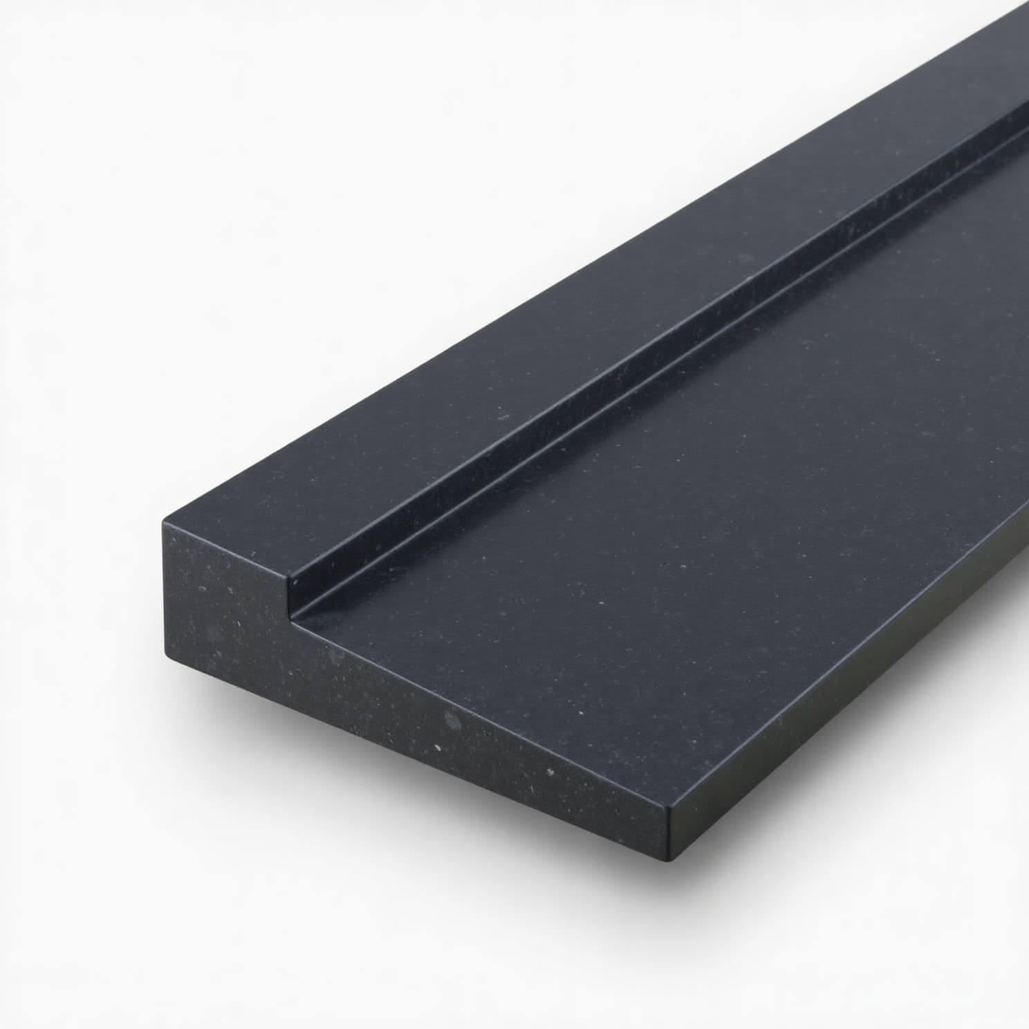 Granieten deurdorpel met neuten 2200×230×60/25 — Graniet Fine Basalt