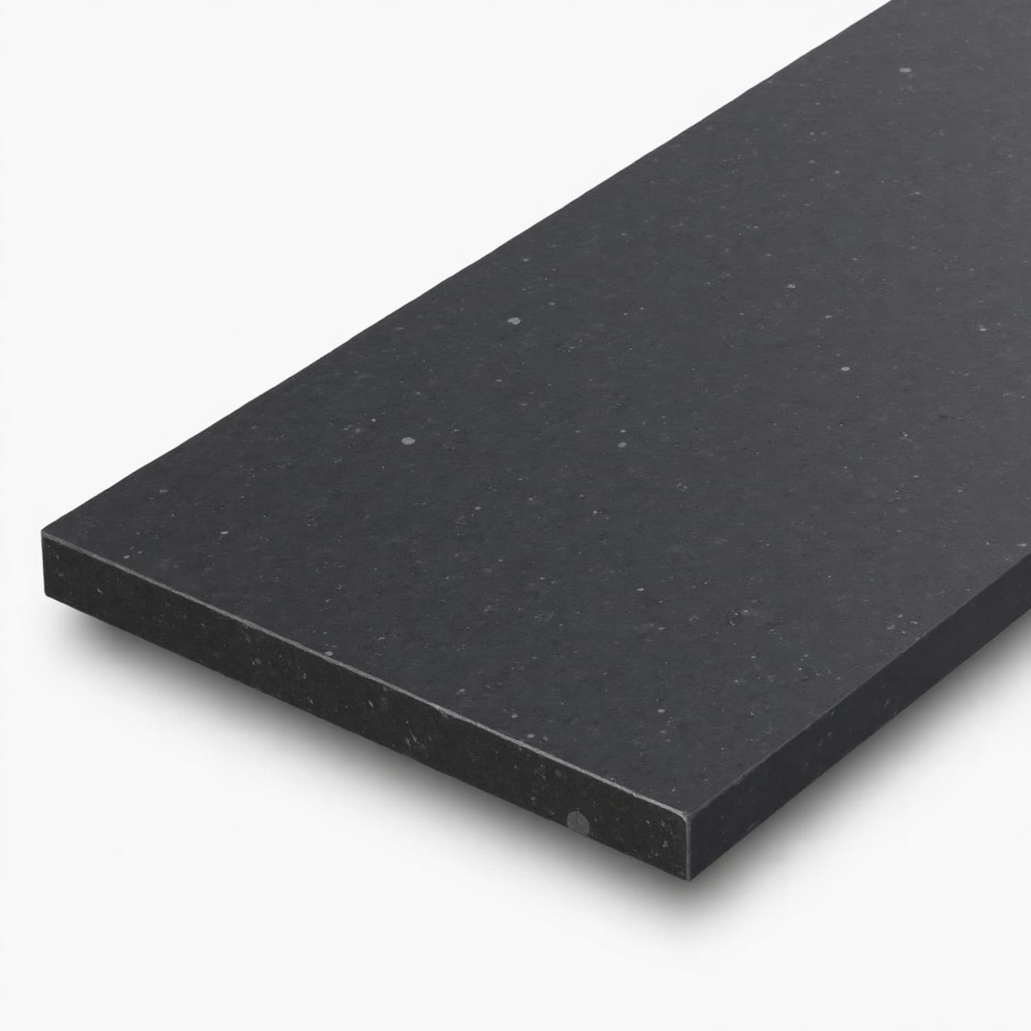 Muurafdekker Graniet Fine Basalt (antraciet, gezoet) — Graniet Fine Basalt