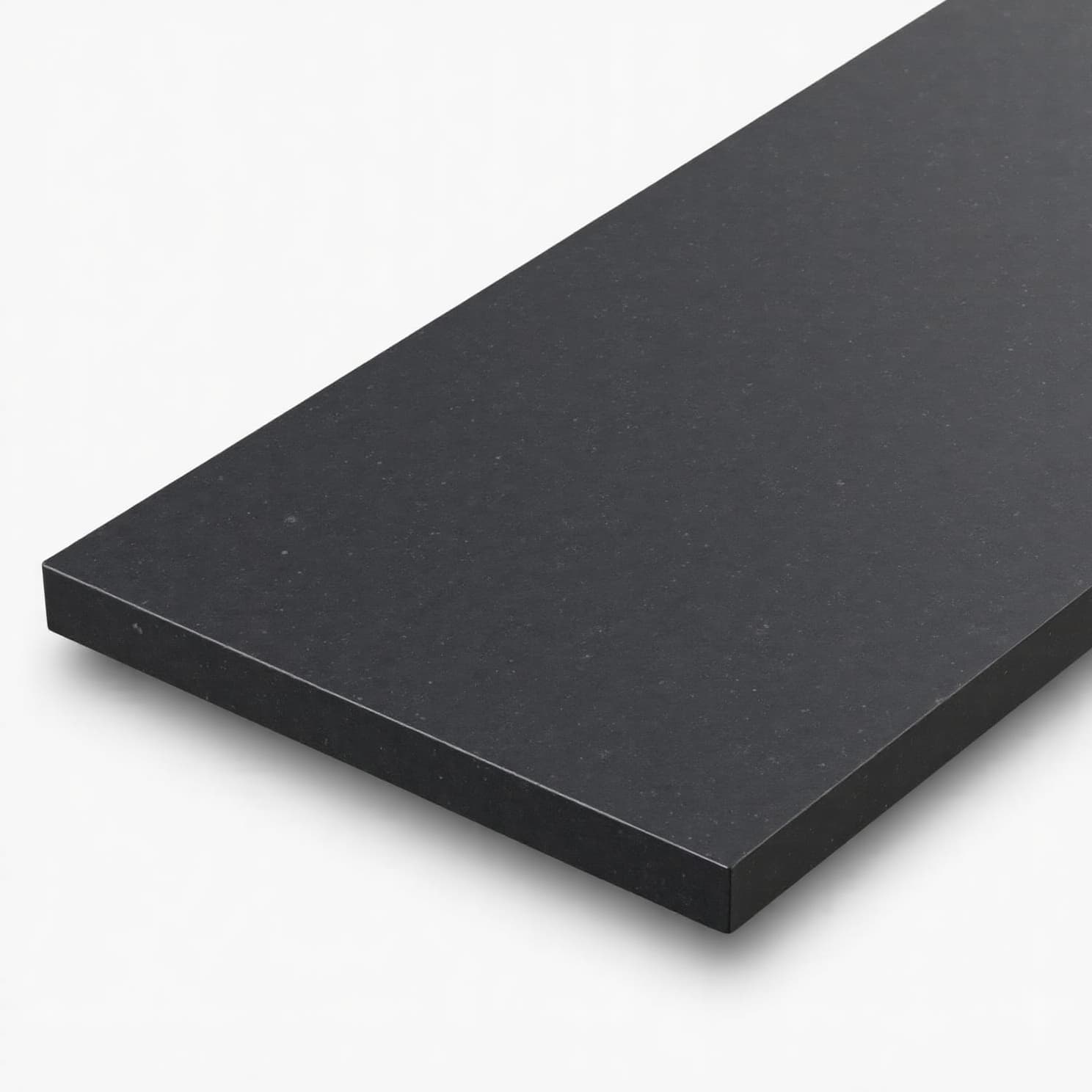Toiletplateau Graniet Fine Basalt (antraciet, gezoet)
