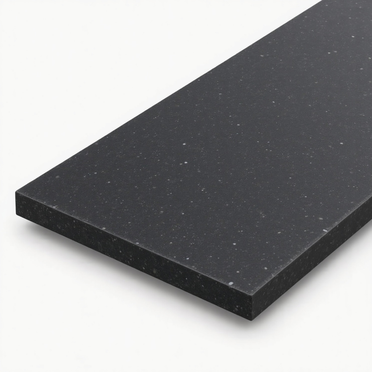 Dakrand Graniet Fine Basalt (antraciet, gezoet)