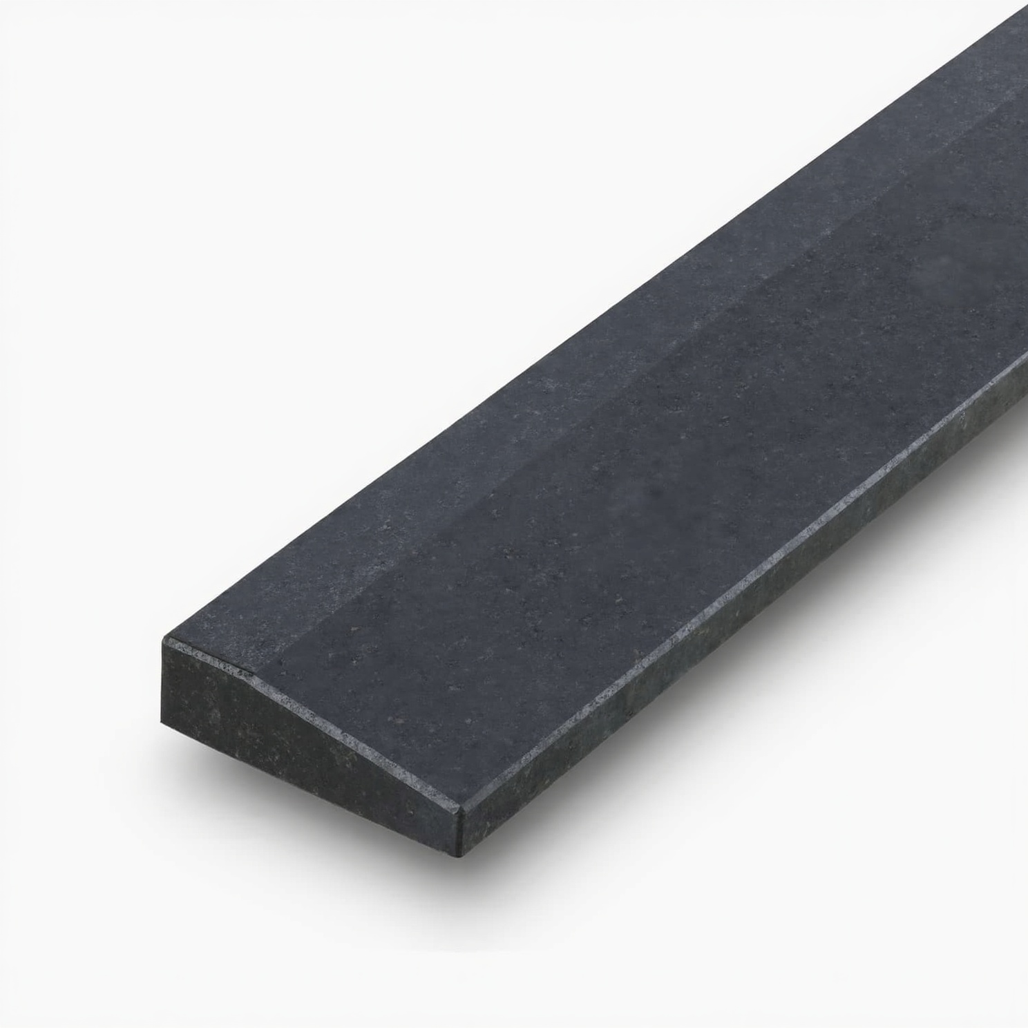 Dorpel schuin met dam (douchedorpel) 1200×70×20/10