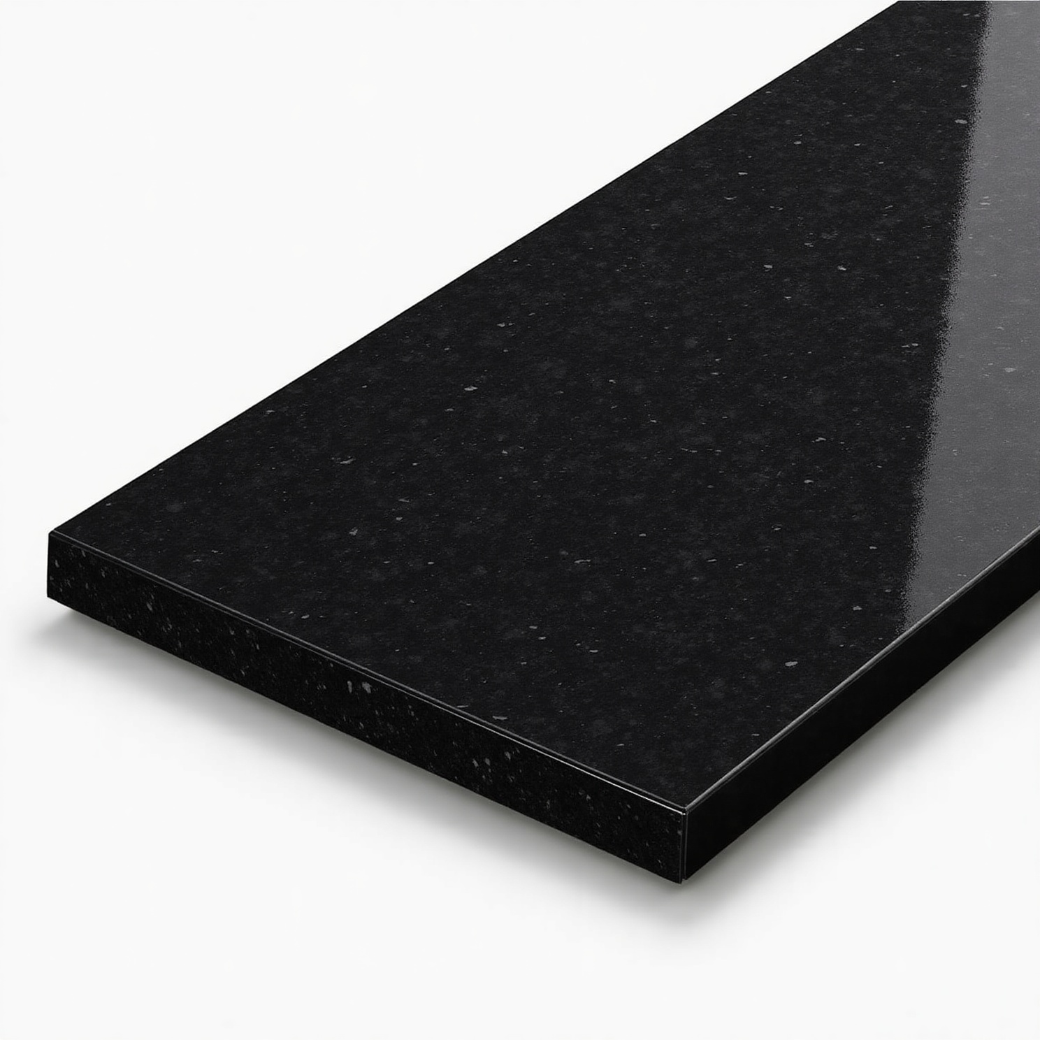 Vensterbank Graniet Absolute Black (zwart, gepolijst)