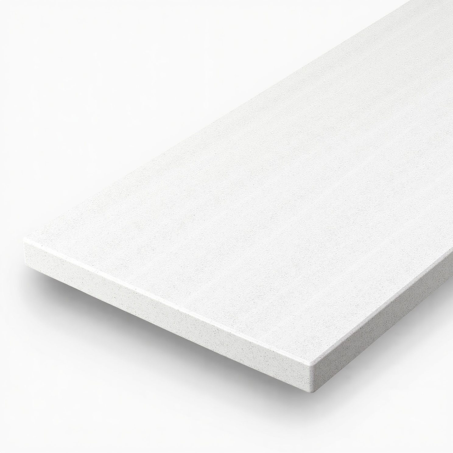 Vensterbank Composiet Quartz Bianco (wit, gepolijst)